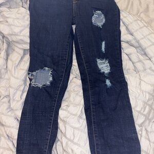 Distressed Blue Women's Jeans Levi’s like new
